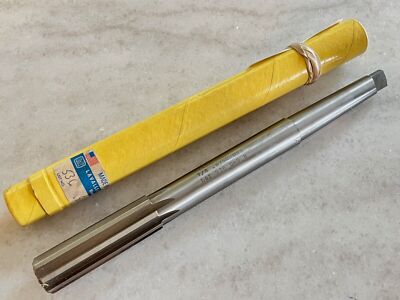 LAVALLEE & IDE L&I #536 .7500 3/4'' Straight Flute Taper Shank HSS Reamer USA