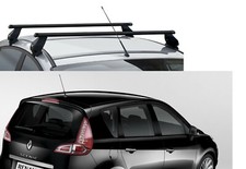 Barre Portatutto Acciaio per Renault Scenic x-Mod No Rails anno 2015 Omologate