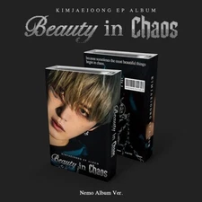 JYJ KIM JAE JOONG BEAUTY IN CHAOS EP Album NEMO Ver/QR Card+9 Photo Card SEALED