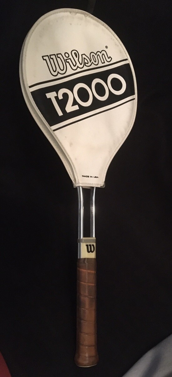 Raquette Wilson T2000 Avec Housse - Projet Collection - Zip Bloqué, Lire Desc.