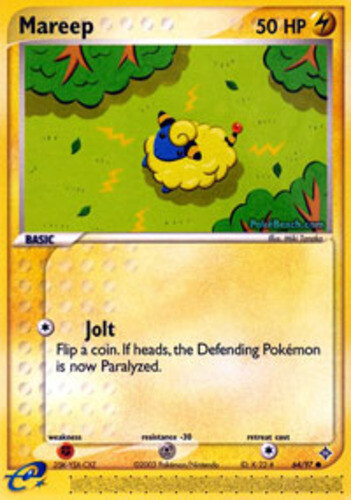 Pokemon - Mareep - 64/97 - Common - EX Dragon - NM