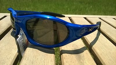 X Loop POLARIZED Sunglasses XL0106PZ Davis A1 blue smoke lens fishing 