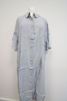 Zizzi Damen Kleid Dress Blau Gr. XL Neu 