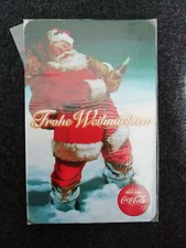 Coca Cola "Weihnachtsmann" Postkarte von Burger King. (#1)
