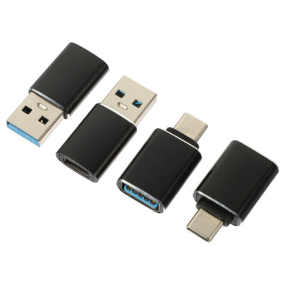 4pcs tendance USB-C to USB Adapter OTG Adapter USB 3.0 to USB -C Converter Supply