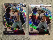 2021 Rookies & Stars #141 Simi Fehoko Pulsar Prizm Lot 2 RC Free Shipping