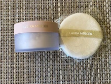 LAURA MERCIER TRANSLUCENT LOOSE SETTING POWDER & PUFF, NEW UNBOXED: CHOOSE SHADE