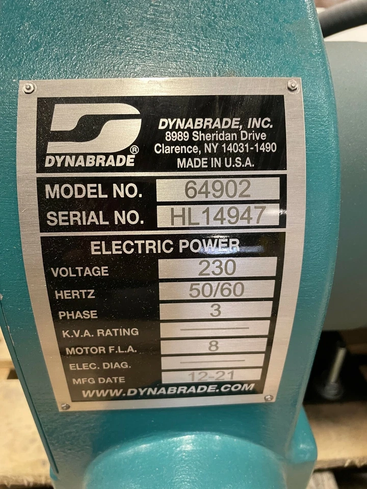 Dynabrade 64902 - Amoladora de versatilidad de velocidad variable con Leeson speedmaster Foto 4 de 4