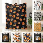 Halloween Blanket Digital Printed Flannel Blanket Nap Air Conditioning Blanket