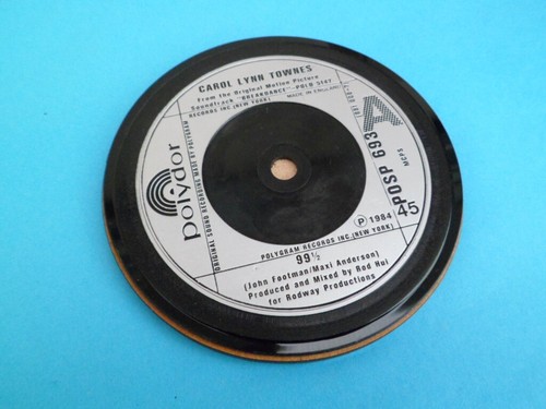 DRINKS COASTERS Upcycled SINGLES Original Vinyl Records Lots of Artists - List C - Picture 69 of 450