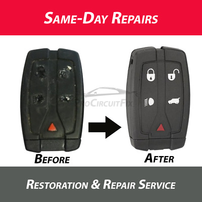 Land Rover Freelander 2 Schlüssel Reparatur Service Auto Fernbedienung Schlüsselanhänger Reparatur Gehäuse neue Batterie