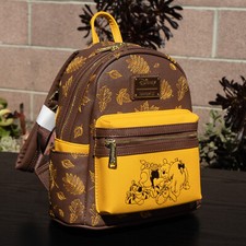 Loungefly Disney Winnie the Pooh Autumn Mini Backpack New with Tags