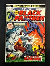 Jungle Action #5, Mark Jewelers & Rare Mennen Ad, Black Panther, 1st App, FN 6.0