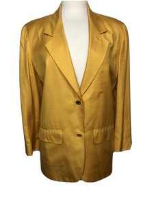 petite yellow blazer