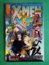 Karikatur Marvel, Special Event X-Men Alpha Hellgrau Dehnbund Modell / Kiosk /