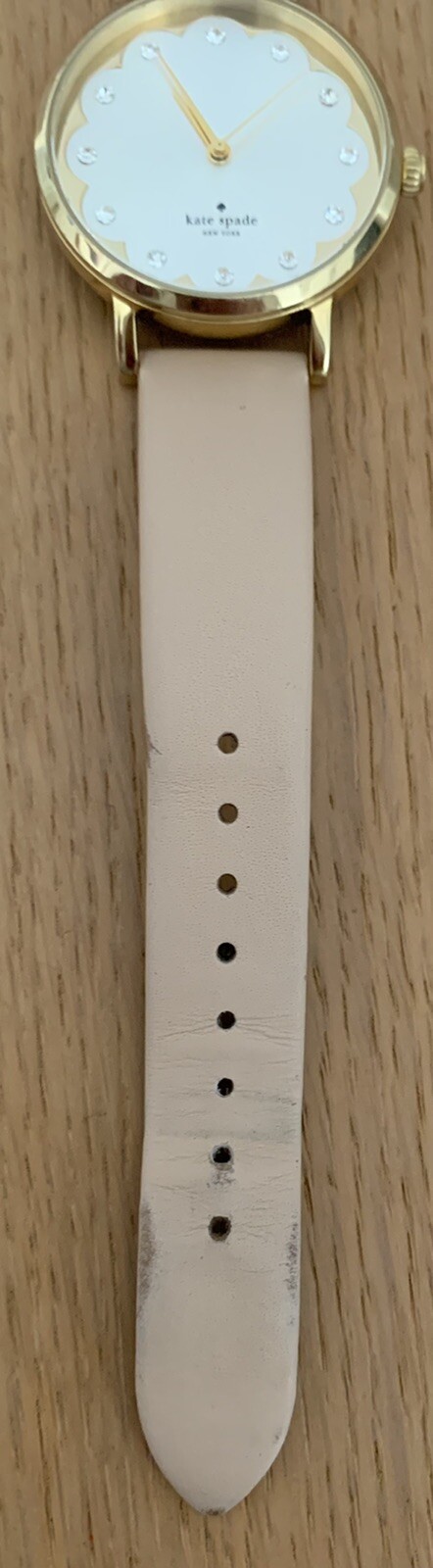 Kate Spade New York Scallop Dial Metro Crystals Ladies Watch Designer Stylish thumbnail 8