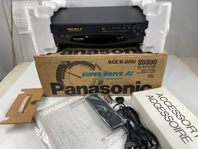 Panasonic NV-SD300 Multisystem VHS Video Casste Recorder VCR Boxed