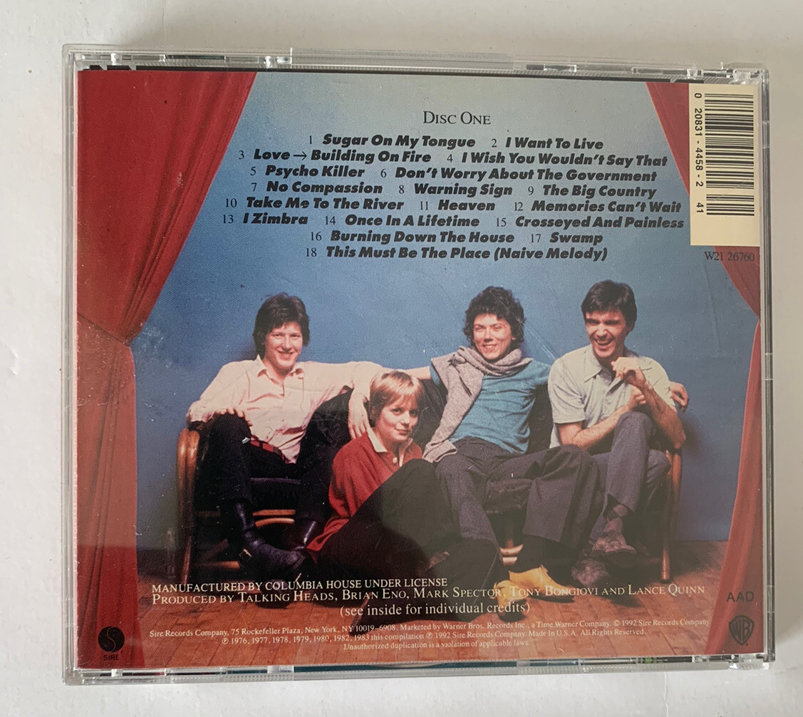 Popular Favorites 19761992 Sand in the Vaseline by Talking Heads (CD