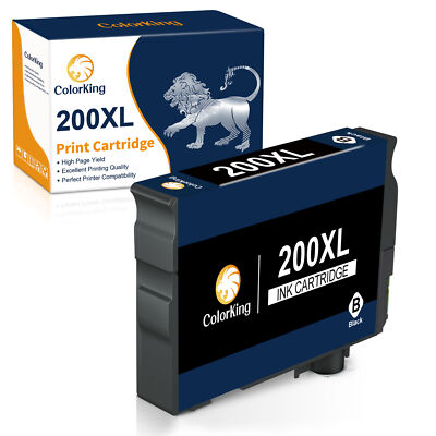 1Pc 200XL Ink compatible with Epson Expression Home XP-310 XP-400 XP-410 WF-2540