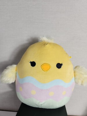 Squishmallows Aimee Yellow Chick 8'' Plush Easter Egg Exclusive KellyToy 2020