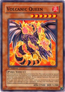 Volcanic Queen - LODT-EN005 - Common - 1st Edition x3 - Lightly Played