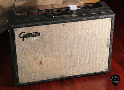 1965 Gretsch Trem Reverb Combo Tube Amplifier Model 6162 - Picture 2 of 5