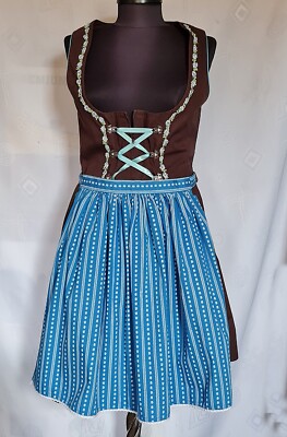 DRESS VINTAGE STOCKERPOINT TRACHTEN TYROL OKTOBERFEST DIRNDL WOMENS US 12 EU 40