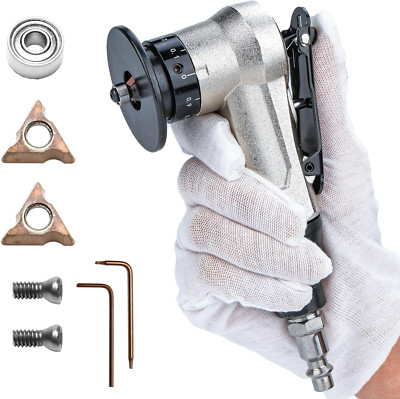 Pneumatic Air Chamfer Tool for Metal Deburring and Beveling Edges