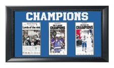 Tampa Bay Triple Photo size 18x30, Celebrates Tampa Bays 3 Hockey chamionships