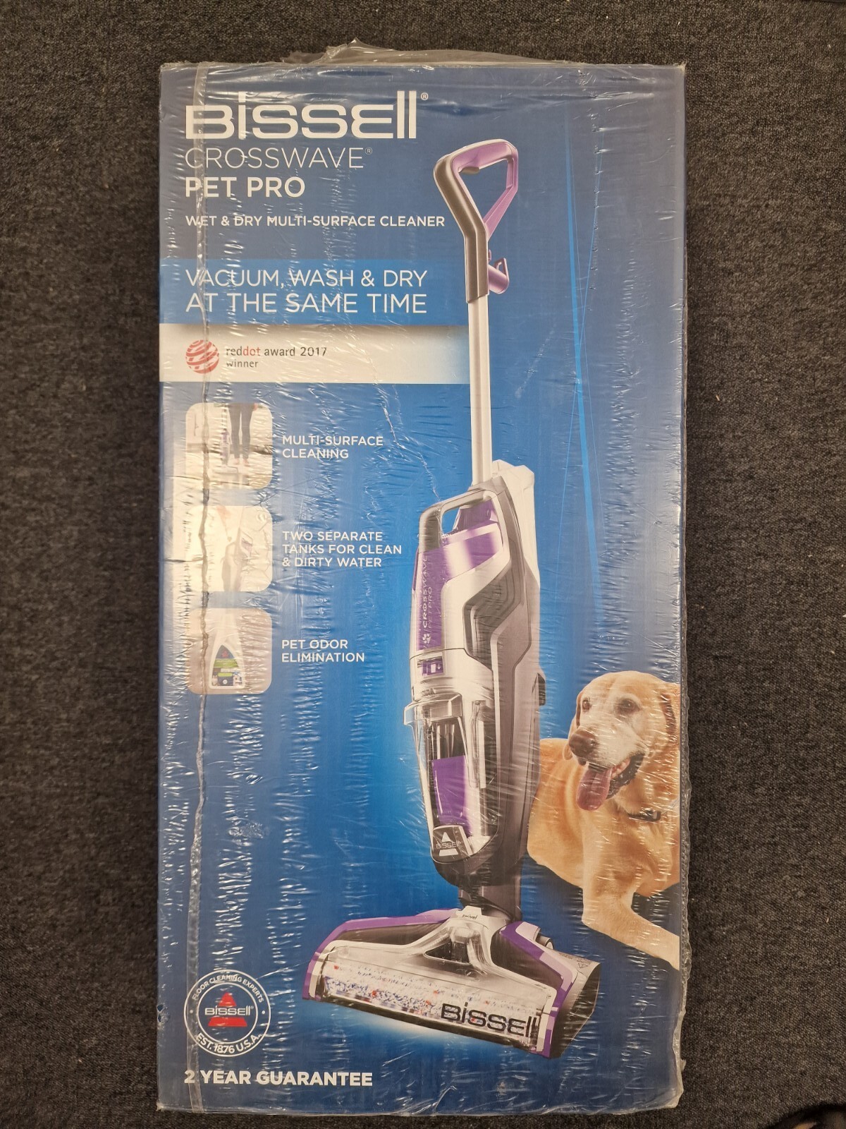BISSELL 2224E Crosswave Pet Pro Floor Cleaner Black/Purple for sale online eBay