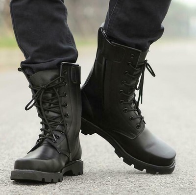medium calf boots