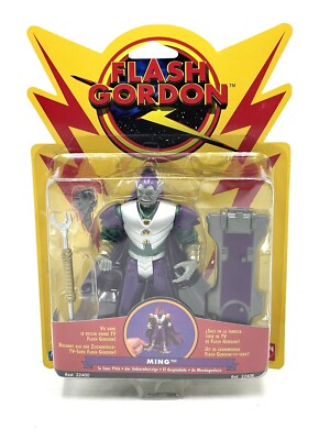 1996 # PLAYMATES BANDAI EVIL EMPEROR MING FLASH GORDON ACTIONFIGUR # NEU IM KARTON QR
