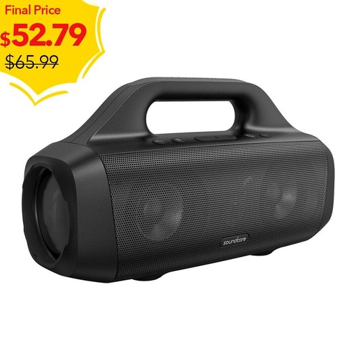 Soundcore Motion Boom Outdoor Bluetooth Speaker Titanium Driver IPX7 |Refurbish