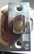 EMHART CORBIN RUSSWIN 2 3/8" BACKSET DEAD LATCH US26D