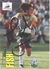 Mark Fish - South Africa - Signed Trading Card - COA - (3248)