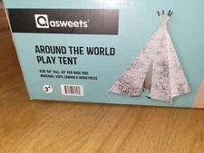 Wonder&Wise Around the World Indoor Kids Foldable Play Tent