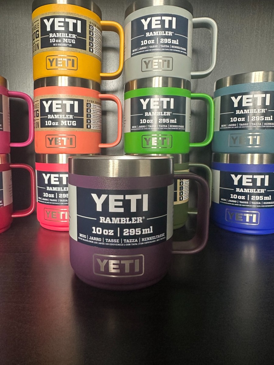 YETI Rambler 10 oz Mug 2色セット YETI Rambler 10 Oz (296ml) Mug - RARE COLOURS | eBay