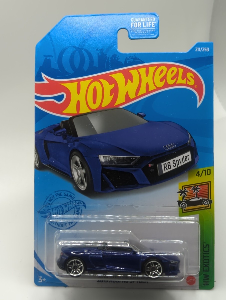2020 Hot Wheels - 2019 Audi R8 Spyder - HW Exotics 4/10 Blue | eBay