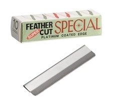 10 Blades Super Feather Cut Special Platinum Coated Edge Razor eyebrow hair USA