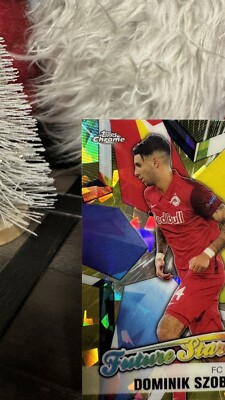2020-21 TOPPS SAPPHIRE UEFA DOMINIK SZOBOSZLAI FUUTURE STARS