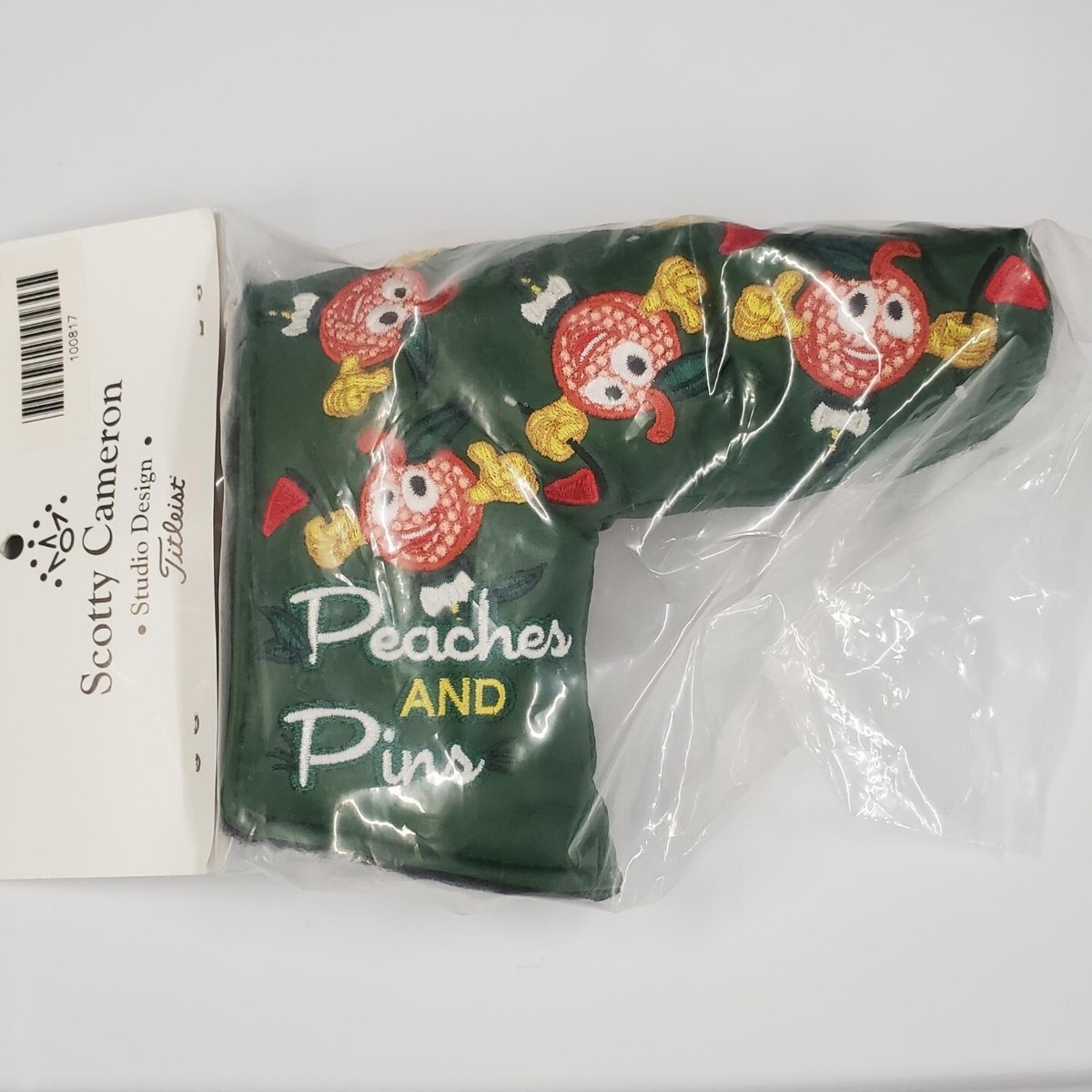 SCOTTY CAMERON 2015 PEACHES & PINS PUTTER COVER | eBay