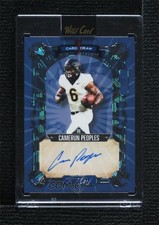2023 Wild 5 Card Draw Crystal Holo Foil - Blue /2 Camerun Peoples Auto 17ft