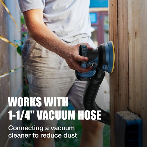 5" Orbital Sander for Makita 18V LXT Li-ion Battery, Palm with Blue - Picture 6 of 6