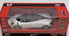 BRAHA RC Pagani Huayra Pearl white 2.4GHz Remote Control Car with Lights