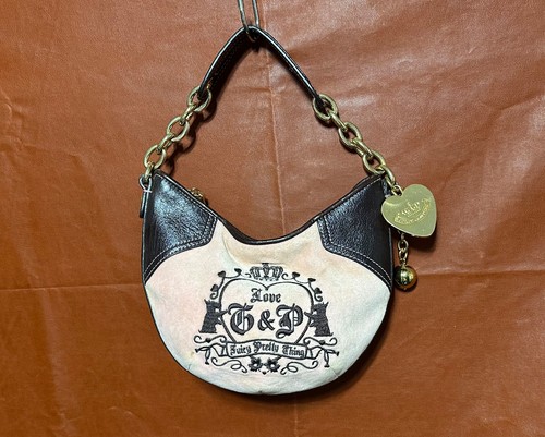 juicy couture bag pink with heavy charms