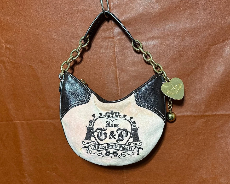 juicy couture tasche rosa mit heavy charms - Bild 1 von 4