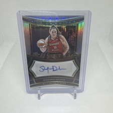 2025 Panini Select WNBA Stefanie Dolson Silver Auto #SG-SD Washington Mystics