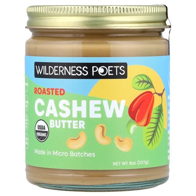 Organic Roasted Cashew Butter, 8 oz (227 g)