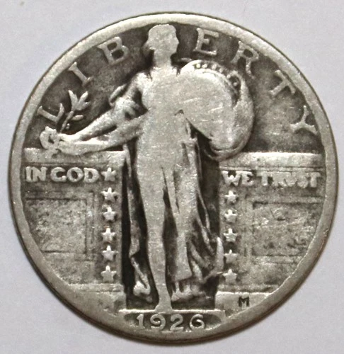 1926-P Standing Liberty Quarter - Good/VG - #9892D