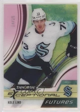 2021 Upper Deck Synergy Exceptional Futures Pink /25 Kole Lind #EF-KL Rookie RC